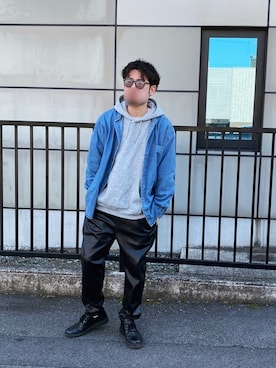 ねつなおやさん(メンズ・172cm)の春コーディネート