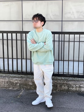 ねつなおやさん(メンズ・172cm)の春コーディネート