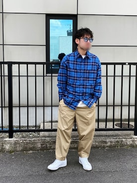 ねつなおやさん（メンズ・172cm）の春コーディネート