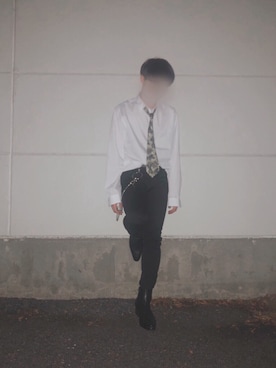 「アイテム（フォーマルスーツ/小物）」を使った、こうさん（メンズ・173cm・10代）の夏コーディネート