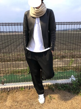 YUさん（メンズ・176cm）の冬コーディネート