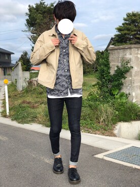 YUさん（メンズ・176cm）の春コーディネート