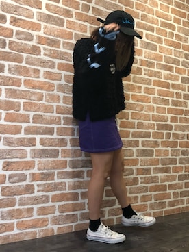 「L.H.P（エルエイチピー）のアイテム（ニット/セーター）」を使った、マツモトさん（レディース・161cm）の秋コーディネート
