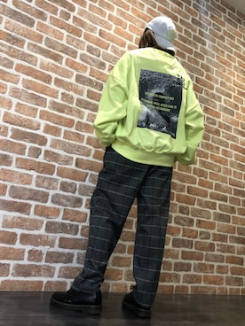 「JUUN.J（ジュンジェイ）のアイテム（帽子）」を使った、マツモトさん（レディース・161cm）の冬コーディネート