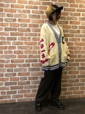 「Chica（チカ）のアイテム」を使った、マツモトさん（レディース・161cm）の秋コーディネート