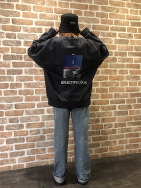 「L.H.P（エルエイチピー）のアイテム（帽子）」を使った、マツモトさん（レディース・161cm）の冬コーディネート