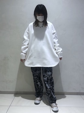 「Danke schon」｜「アイテム（アクセサリー）」を使った、マツモトさん（レディース・161cm）の冬コーディネート
