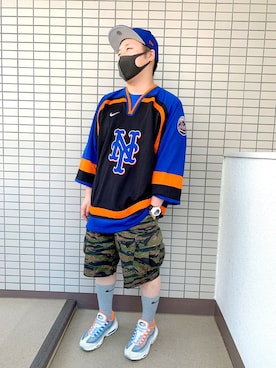 「カモパン」｜tomoyamaruさん（メンズ・166cm）の春コーディネート