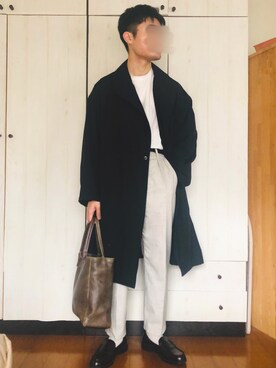 ベルトを使った トレンチコート のメンズ人気ファッションコーディネート Wear