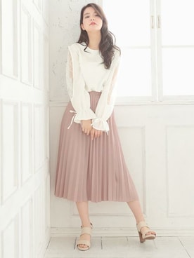 「袖コンシャス」｜Retica(レティカ)さん（レディース・162cm）の春コーディネート