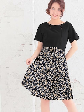 「ボートネック」｜Retica(レティカ)さん（レディース・162cm）の夏コーディネート