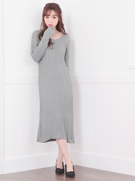 「ロング丈」｜Retica(レティカ)さん（レディース・160cm）の秋コーディネート