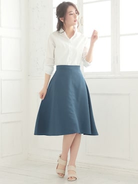 「Ninarobe（ニーナローブ）のアイテム」を使った、Retica(レティカ)さん（レディース・160cm）の冬コーディネート