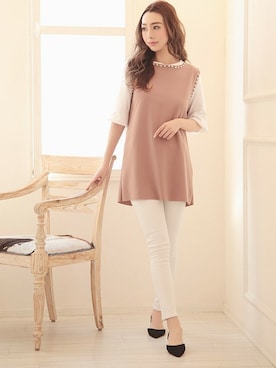 「Ninarobe（ニーナローブ）のアイテム」を使った、Retica(レティカ)さん（レディース・160cm）の冬コーディネート