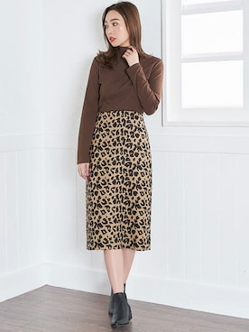 「Ninarobe（ニーナローブ）のアイテム」を使った、Retica(レティカ)さん（レディース・160cm）の冬コーディネート