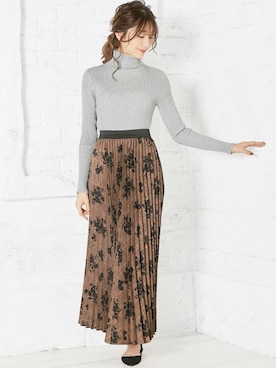 「Ninarobe（ニーナローブ）のアイテム」を使った、Retica(レティカ)さん（レディース・160cm）の冬コーディネート