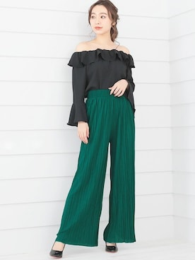 「Ninarobe（ニーナローブ）のアイテム」を使った、Retica(レティカ)さん（レディース・160cm）の春コーディネート