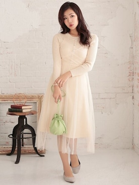 「アイテム（ポーチ）」を使った、Retica(レティカ)さん（レディース・165cm）の秋コーディネート