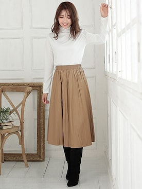 「きれい目コーデ」｜Retica(レティカ)さん（レディース・161cm）の秋コーディネート