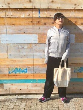 「JOURNAL STANDARD（ジャーナルスタンダード）のアイテム（MA-1）」を使った、チーズさん（メンズ・163cm）の春コーディネート