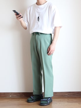 すっちょさん（メンズ・157cm）の夏コーディネート