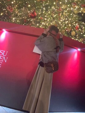 「Yves Saint Laurent（イヴサンローラン）のアイテム（ブルゾン）」を使った、サキマチダ🌹シンガーソングライターさん（レディース・157cm）の冬コーディネート