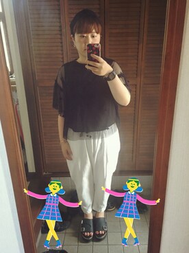 MAGOさん(レディース・156cm)の夏コーディネート