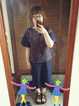 MAGOさん（レディース・156cm）の夏コーディネート