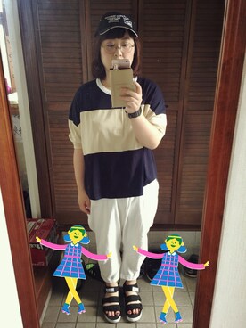 MAGOさん（レディース・156cm）の夏コーディネート