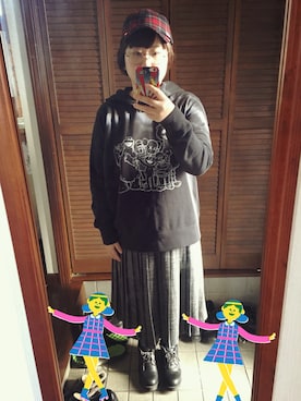 MAGOさん（レディース・156cm）の冬コーディネート