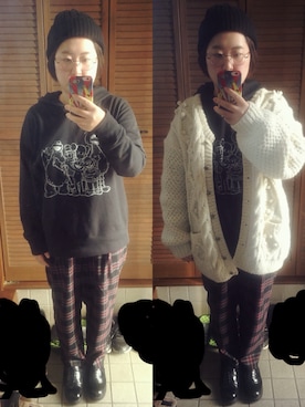 MAGOさん（レディース・156cm）の冬コーディネート