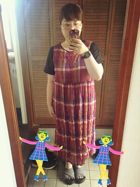 MAGOさん（レディース・156cm）の夏コーディネート