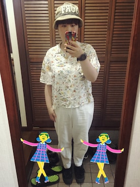 MAGOさん（レディース・156cm）の夏コーディネート