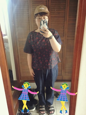 MAGOさん（レディース・156cm）の夏コーディネート