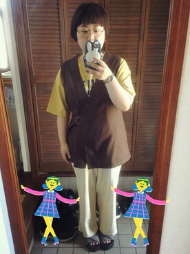 MAGOさん（レディース・156cm）の夏コーディネート