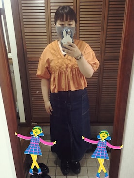 MAGOさん（レディース・156cm）の夏コーディネート