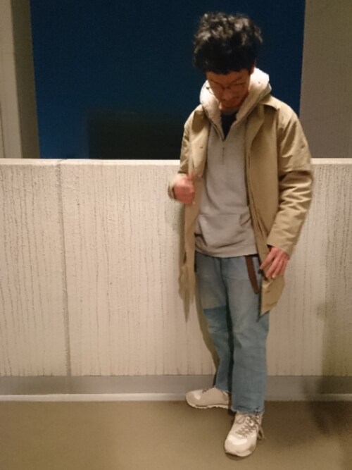yosuke｜A VONTADEのステンカラーコートを使ったコーディネート - WEAR