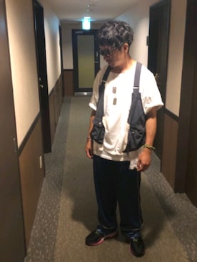 「ink（インク）のアイテム」を使った、yosukeさん（メンズ・168cm）の夏コーディネート