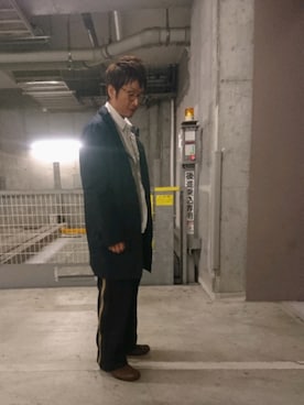 「ACANTHUS（アカンサス）のアイテム」を使った、yosukeさん（メンズ・168cm）の冬コーディネート