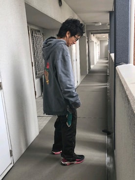 「ALCHEMIST（アルケミスト）のアイテム」を使った、yosukeさん（メンズ・168cm）の秋コーディネート