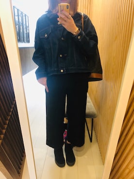 「oversize」｜「アイテム（PC・スマホグッズ/家電）」を使った、Wingsugarさん（レディース・170cm）の秋コーディネート