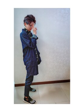 「SY3（エスワイスリー）のアイテム」を使った、ANNさん（レディース・170cm）の春コーディネート