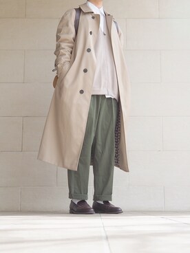「osharewalker（オシャレウォーカー）のアイテム（バッグ）」を使った、Nagomi-keさん（メンズ・171cm）の春コーディネート
