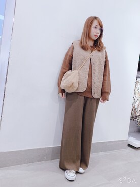 「冬休み」｜ウイニー☆さん（レディース・158cm）の冬コーディネート