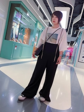「CABANE de ZUCCa（カバンドズッカ）のアイテム」を使った、ウイニー☆さん（レディース・158cm）の夏コーディネート