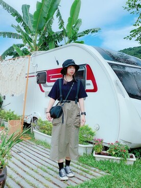 「SENSE（センス）のアイテム」を使った、ウイニー☆さん（レディース・158cm）の秋コーディネート