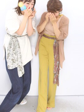 「kastane_ootd」｜「アイテム（財布/小物）」を使った、ｈａｒｕさん（レディース・152cm）の夏コーディネート