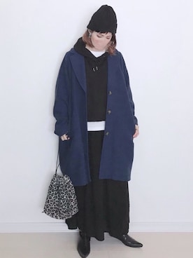 UMiSatoさん（レディース・163cm）の冬コーディネート
