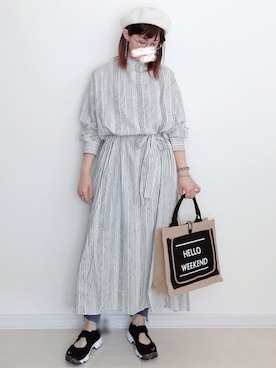 UMiSatoさん(レディース・163cm)の春コーディネート