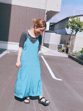「リトルスージー」｜kinokonokoさん（レディース・152cm）の夏コーディネート